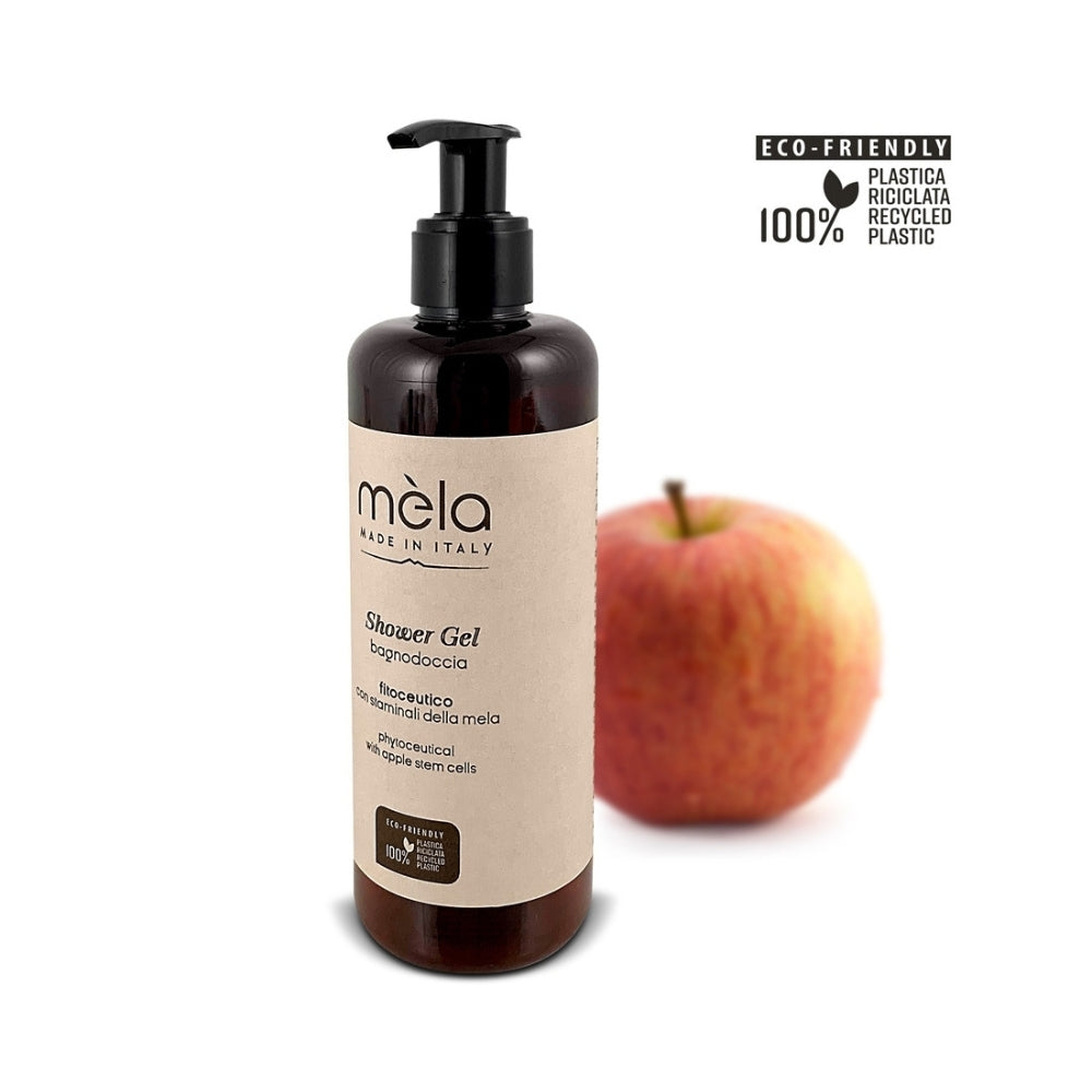 Bagnodoccia in Dispenser Ricaricabile Linea Mela 300 ml - Confezione da 30 pezzi