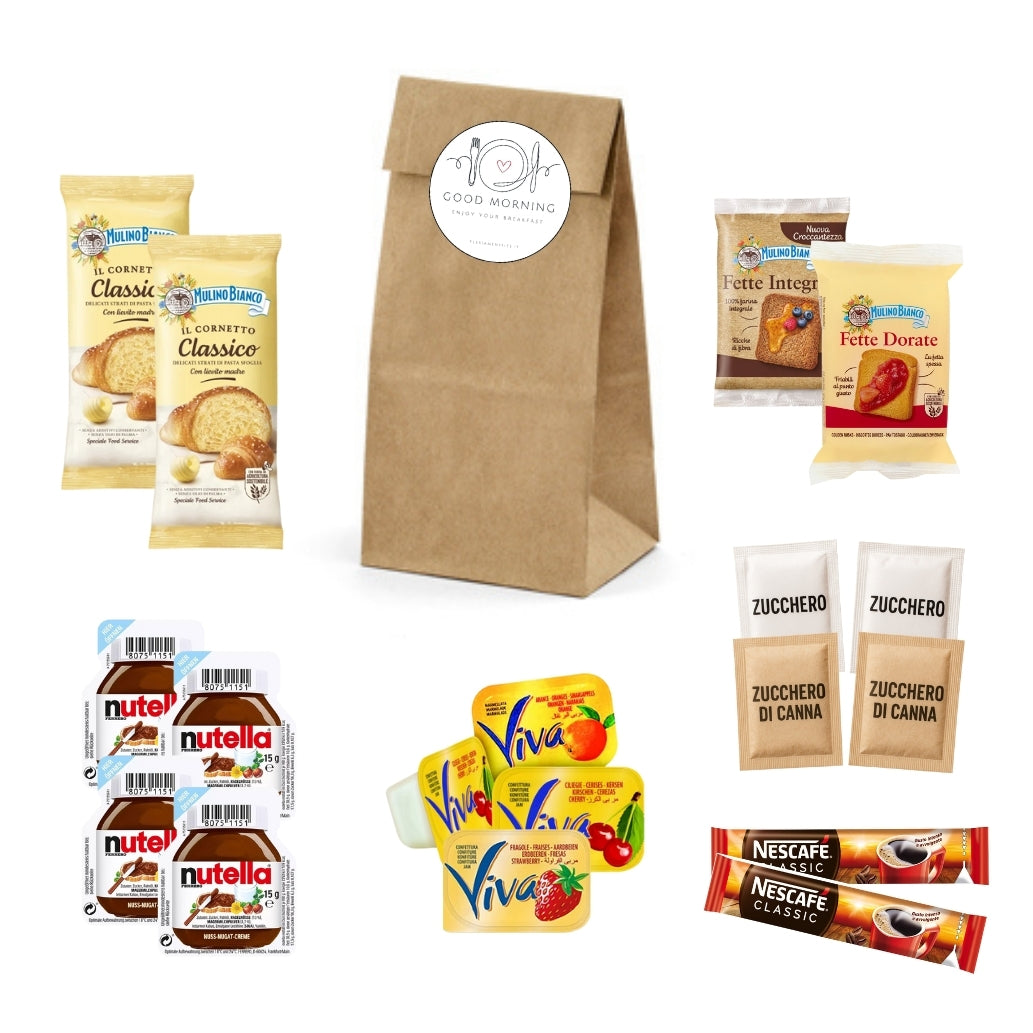 Breakfast Box Exclusive Kit Colazione per 2-4 ospiti