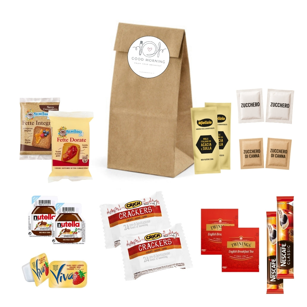 Breakfast Box Energy Kit Colazione per 2 ospiti