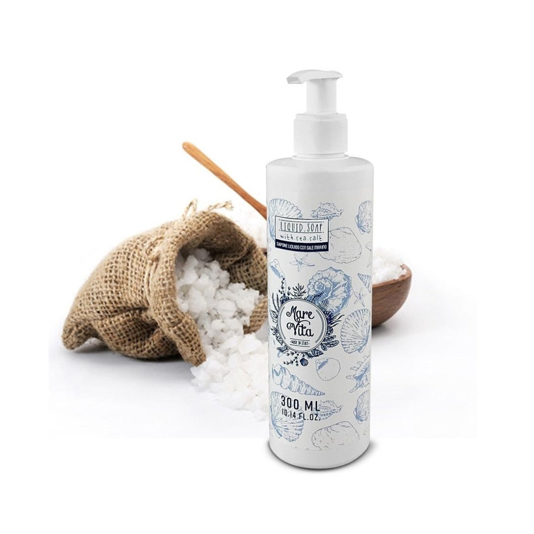 Sapone Liquido Dispenser ricaricabile Hotel Marevita 300 ml