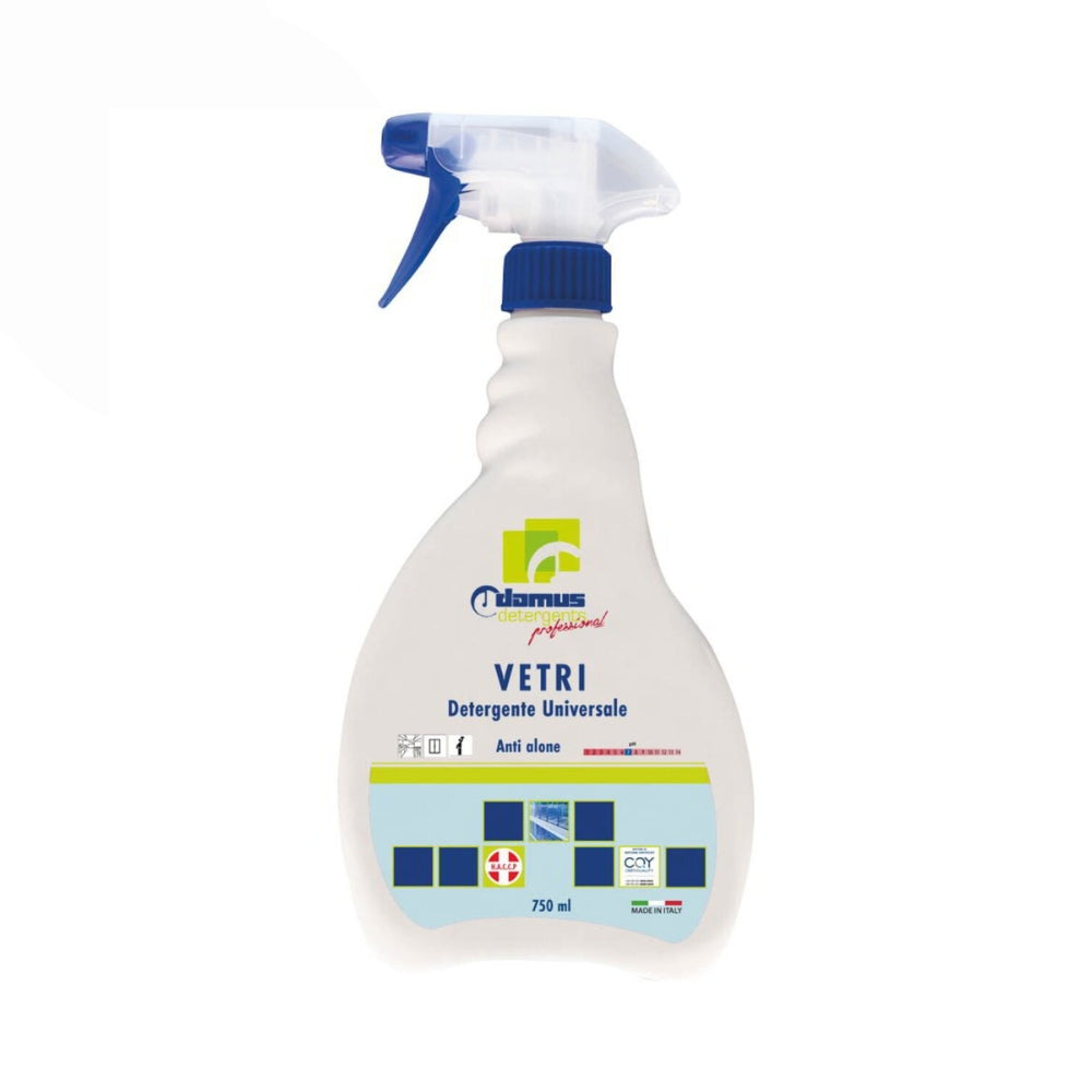 Domus Detergente universale Vetri Spruzzino 750 ml
