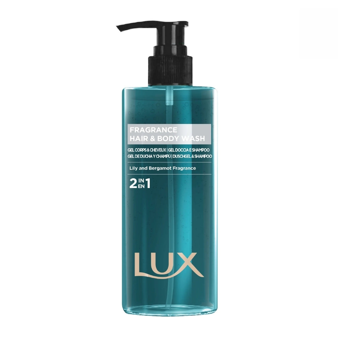 Lux Professional - Dispenser Shampoo Doccia 500 ml per Hotel e Ville di lusso - Confezione da 40 pezzi