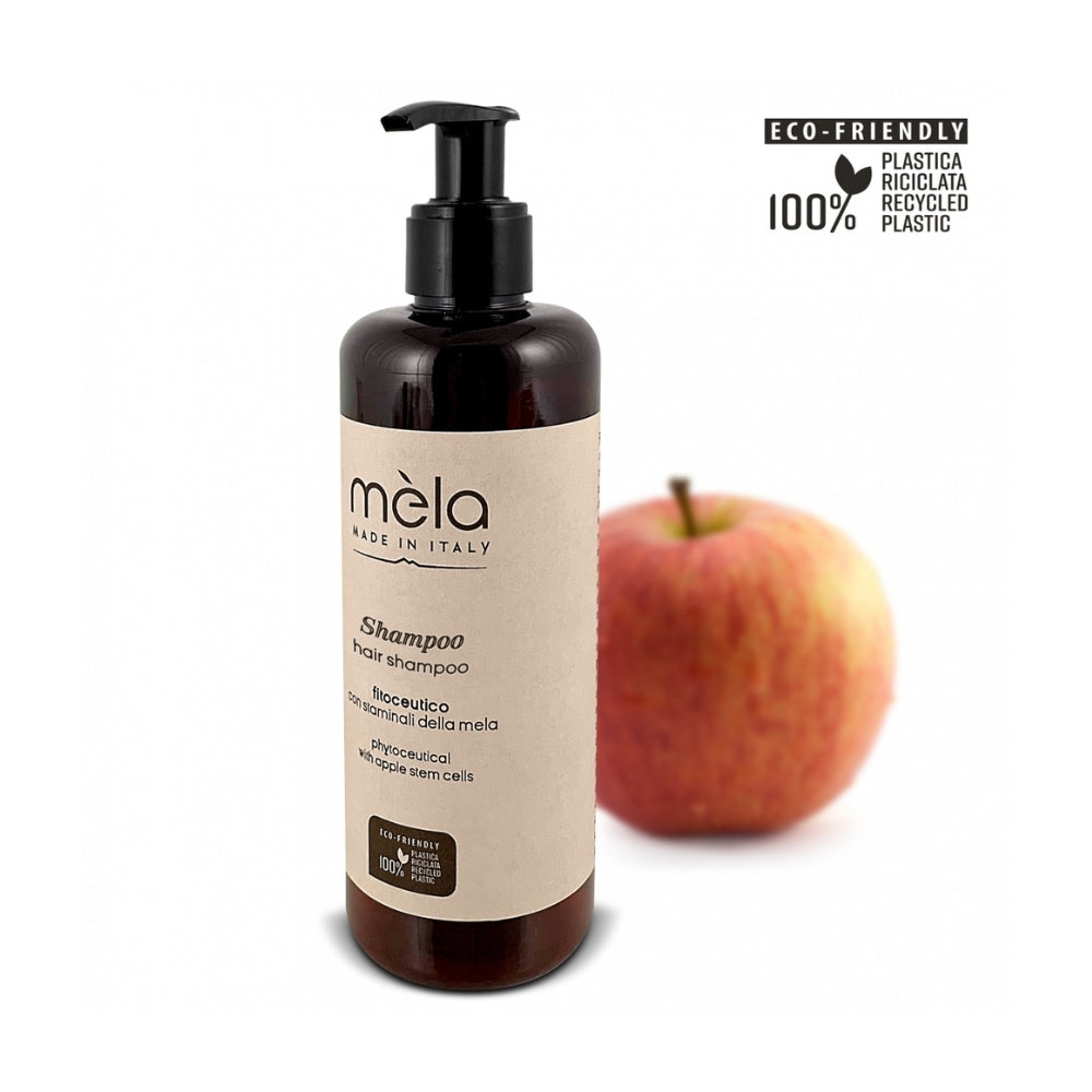 Shampoo in Dispenser Ricaricabile Linea Mela 300 ml - Confezione da 30 pezzi