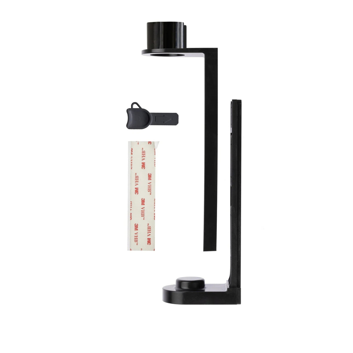 Staffa Supporto da parete Per Pump Dispenser Travelcare Essentials & NEU In ABS Bianca o Nera Con Biadesivo