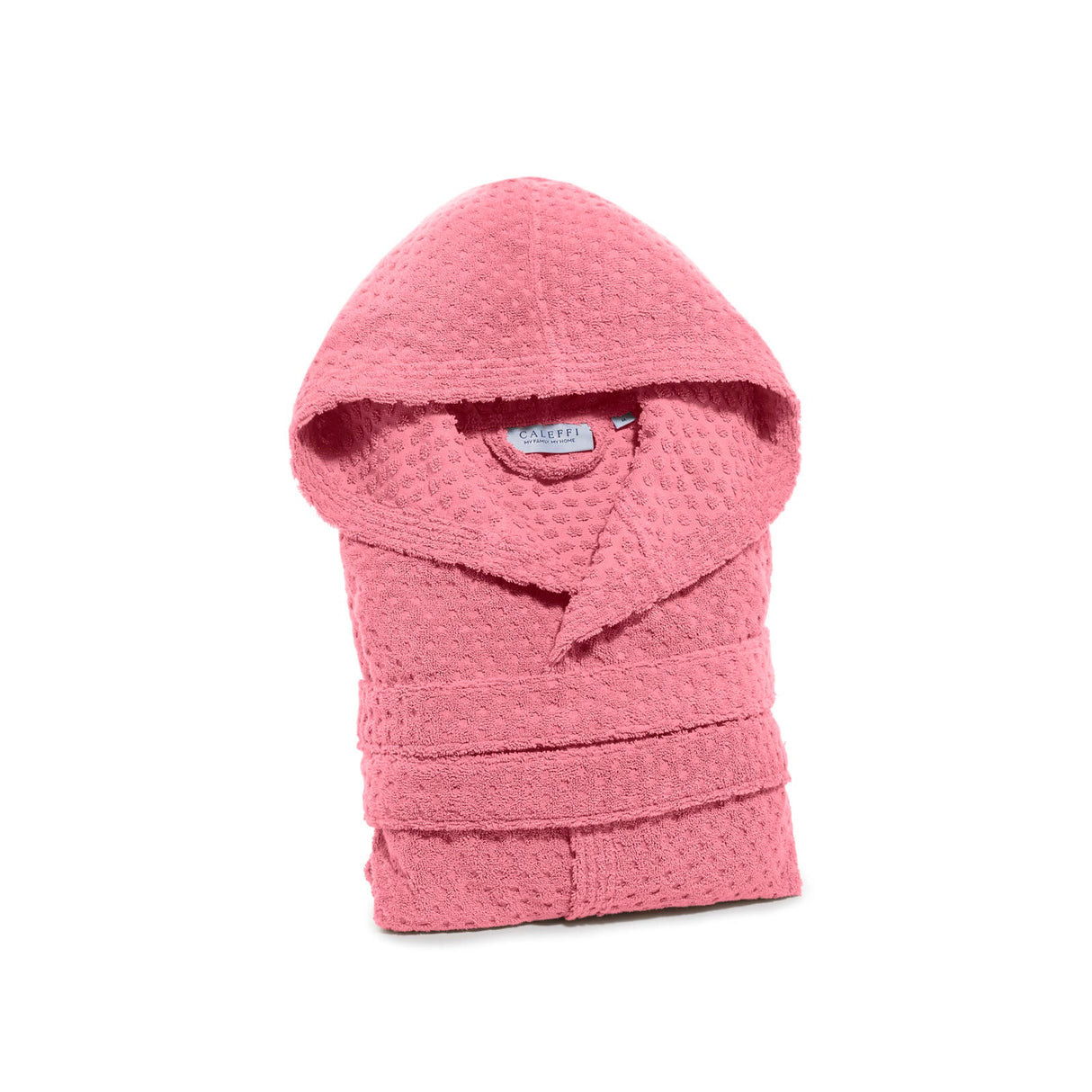 Caleffi Accappatoio con Cappuccio in Cotone Sirena '99 Spugnissima Tinta Unita VARI COLORI