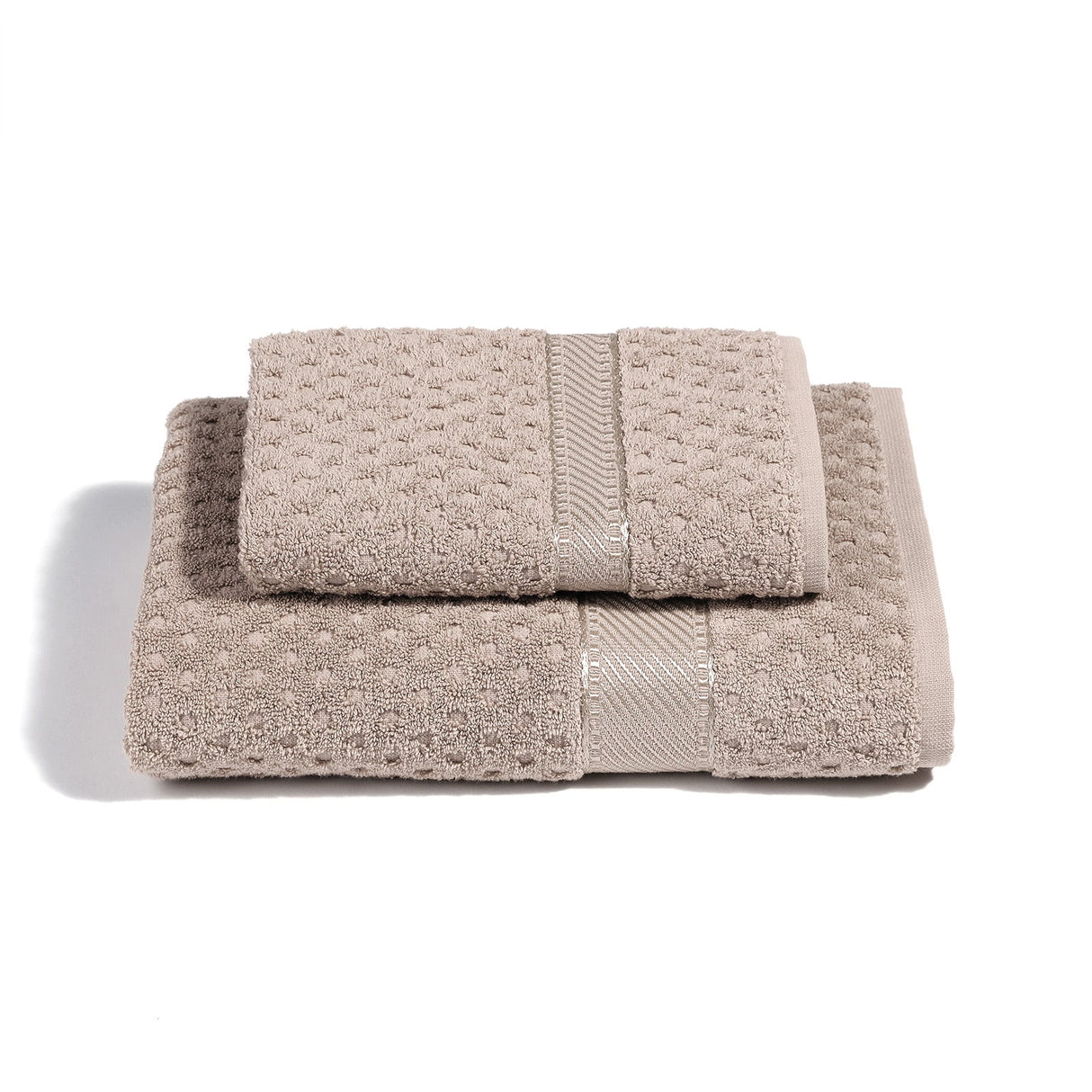 Caleffi Asciugamano con Ospite in Cotone Sirena '99 Spugnissima Tinta Unita VARI COLORI