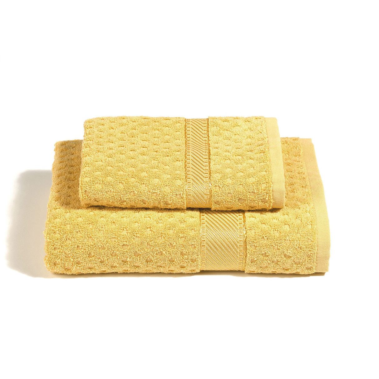 Caleffi Asciugamano con Ospite in Cotone Sirena '99 Spugnissima Tinta Unita VARI COLORI