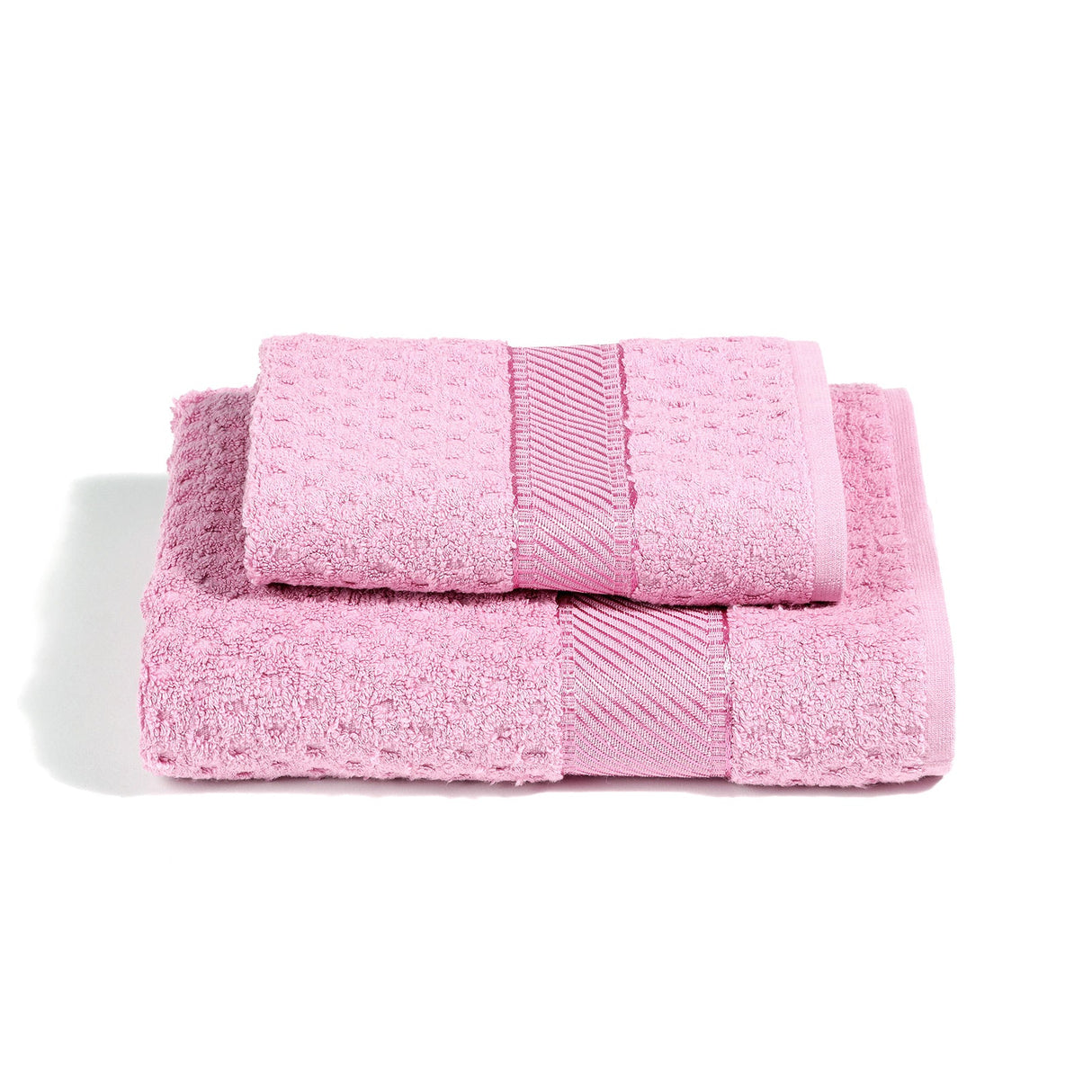 Caleffi Asciugamano con Ospite in Cotone Sirena '99 Spugnissima Tinta Unita VARI COLORI