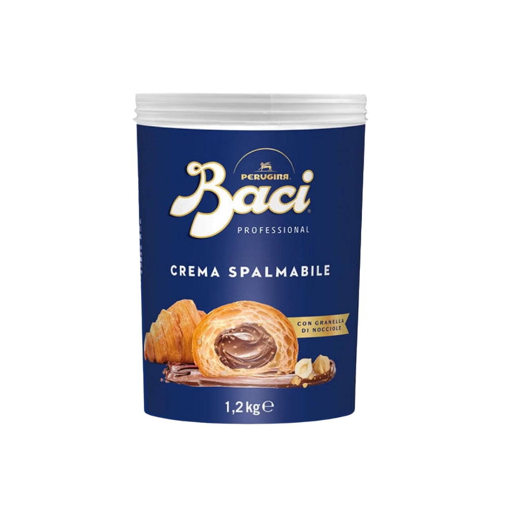 Crema Spalmabile Baci Perugina con granella di nocciole Professional 1,2 kg