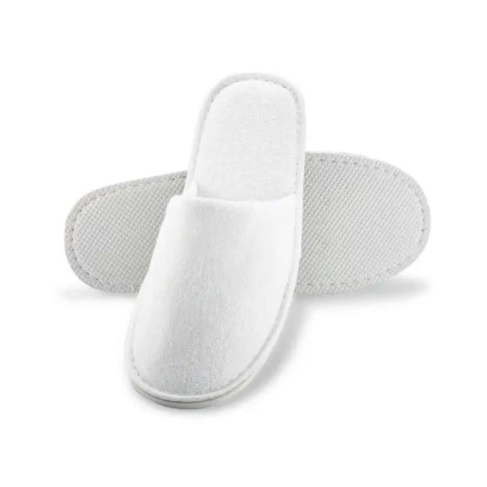 Confezione da 100 Ciabattine Hotel in Spugna con suola antiscivolo Offerta Limitata
