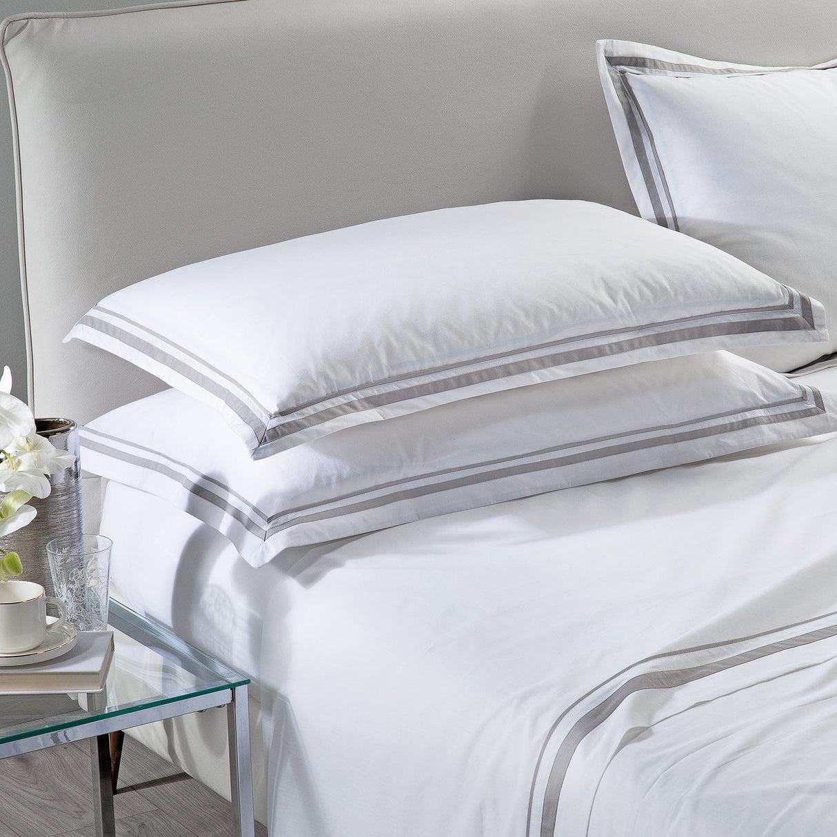 Caleffi Completo Lenzuola Matrimoniale in Percalle Atelier Dreaming