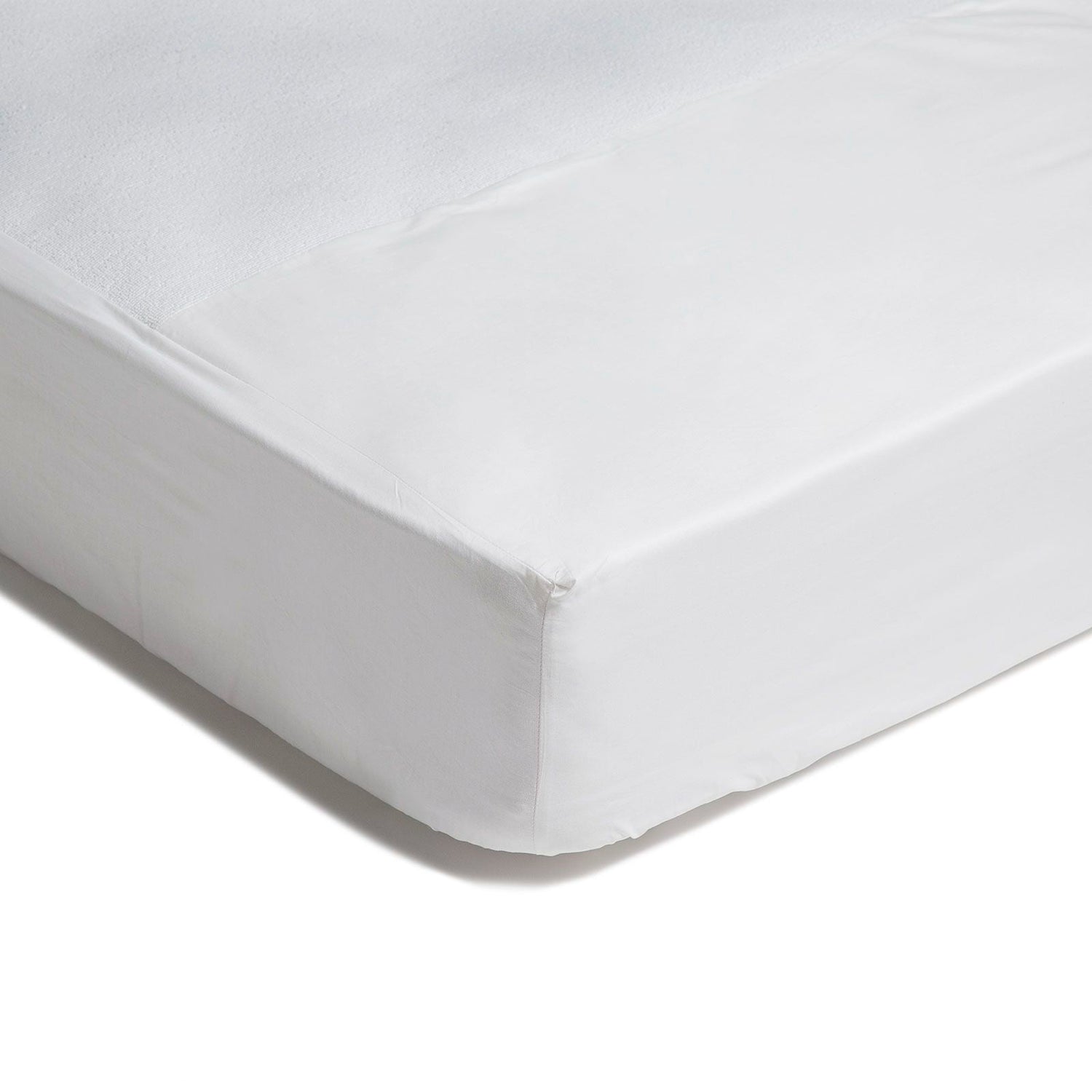 Caleffi Coprimaterasso In Pvc Idrorepellente Bianco Linea Hotellerie