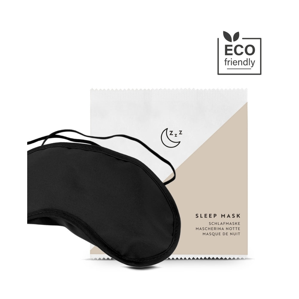 Mascherina da notte monouso per Hotel e B&B in bustina di carta