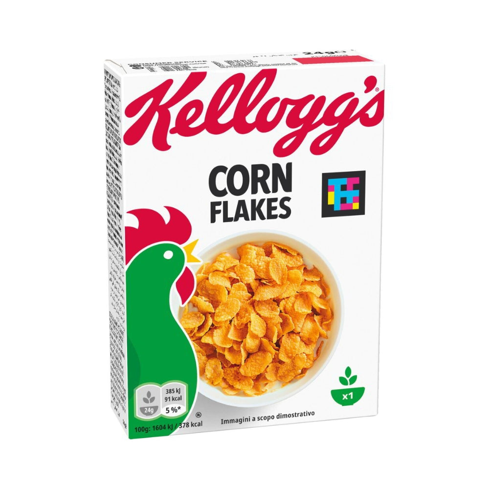 Kellogg's Cornflakes Monoporzione 24 g Confezione da 40 pezzi
