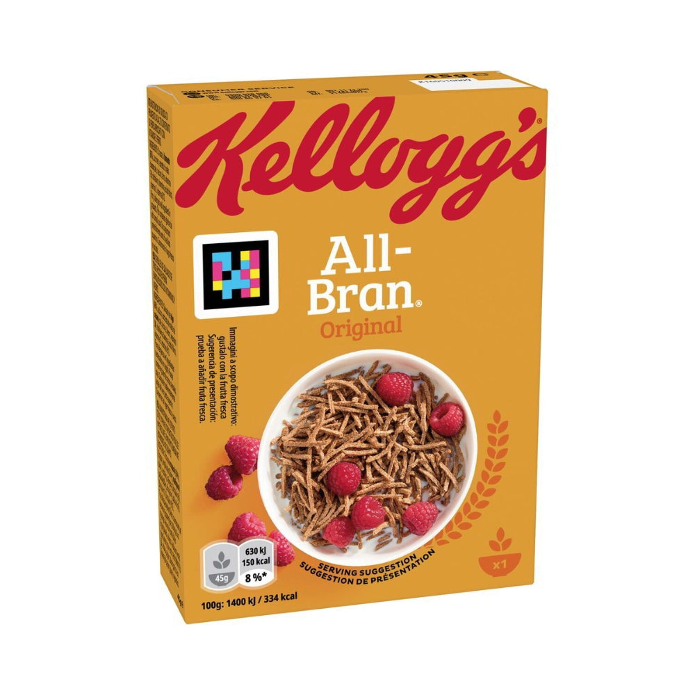 Kellogg's All-Bran Monoporzioni 45 g Confezione da 40 pezzi