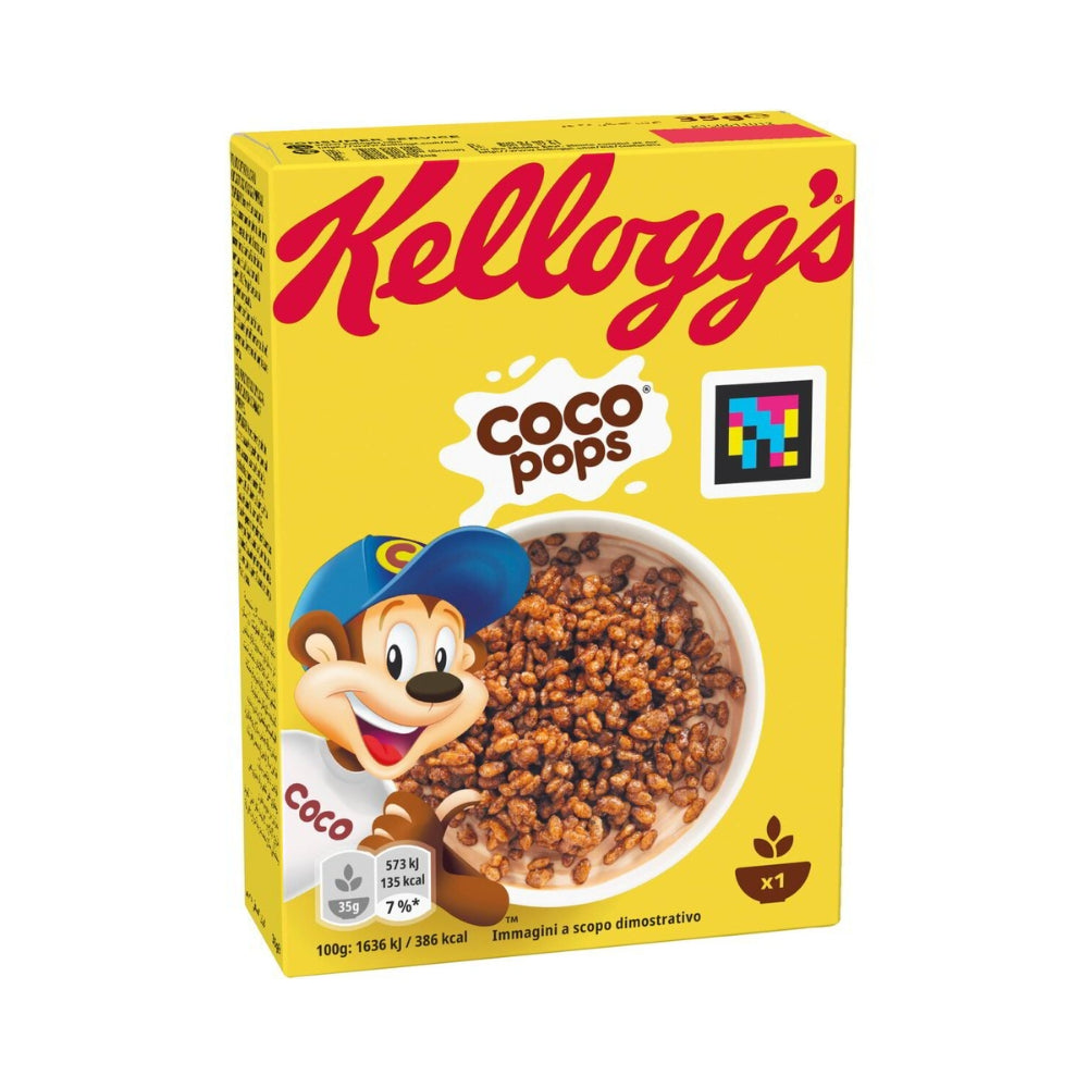 Kellogg's Coco Pops Monoporzioni 35 g Confezione da 40 pezzi