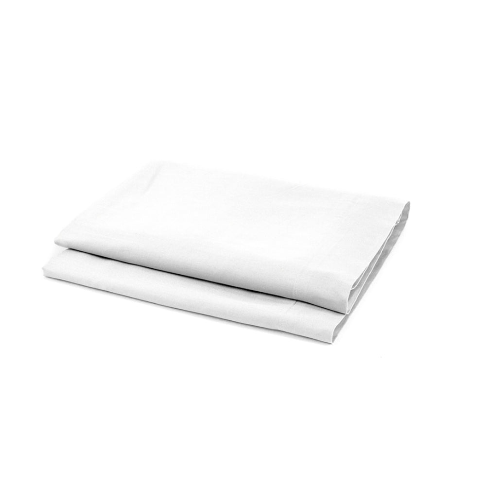 Satin top sheets in pure cotton satin