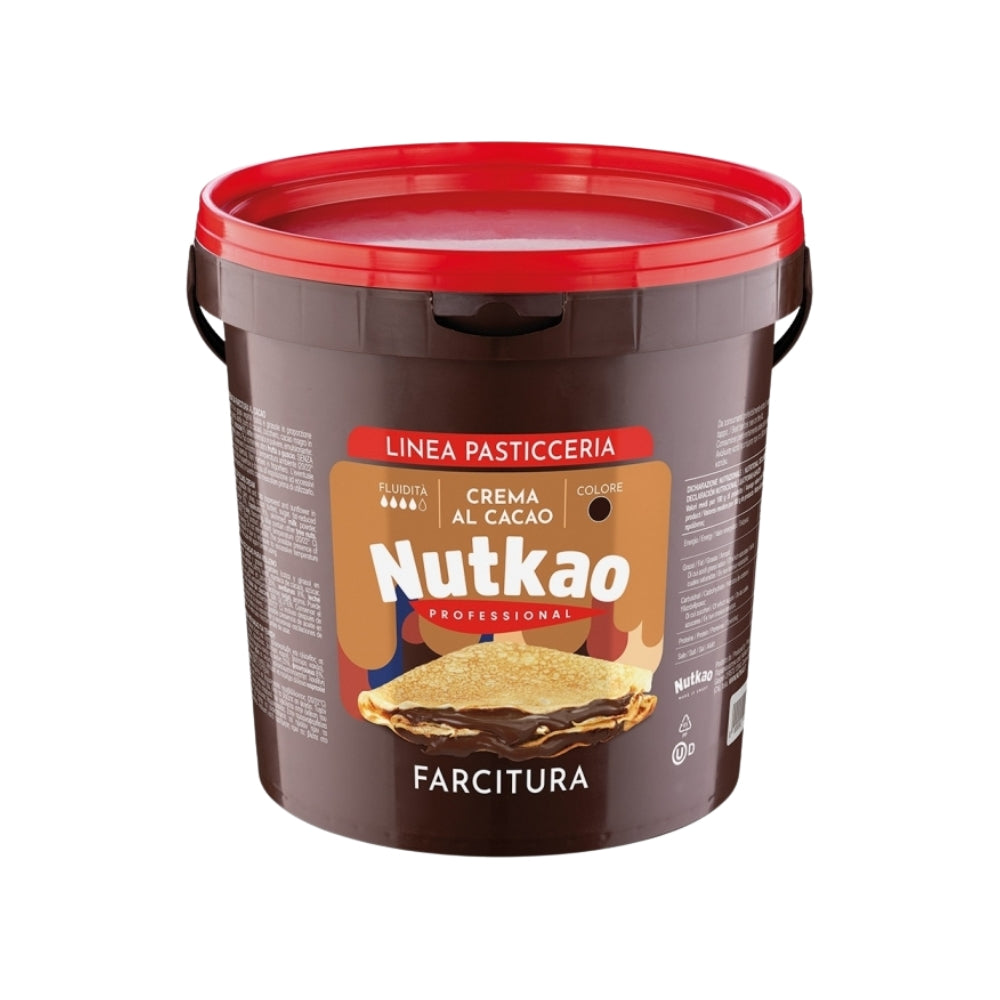 Crema al cacao con Nocciole da farcitura Nutkao Professional 3 kg
