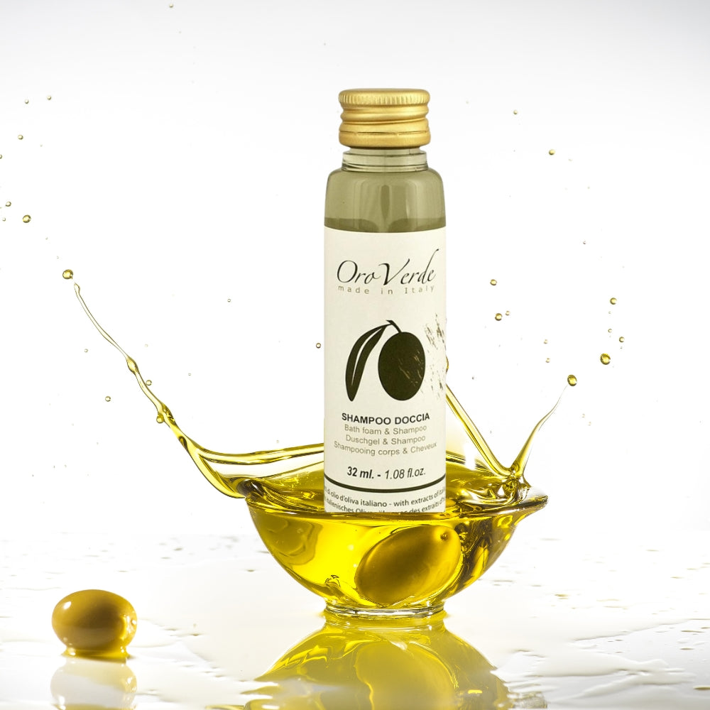 Shampoo Doccia 2 in 1 Oroverde 35 ml Made in Italy