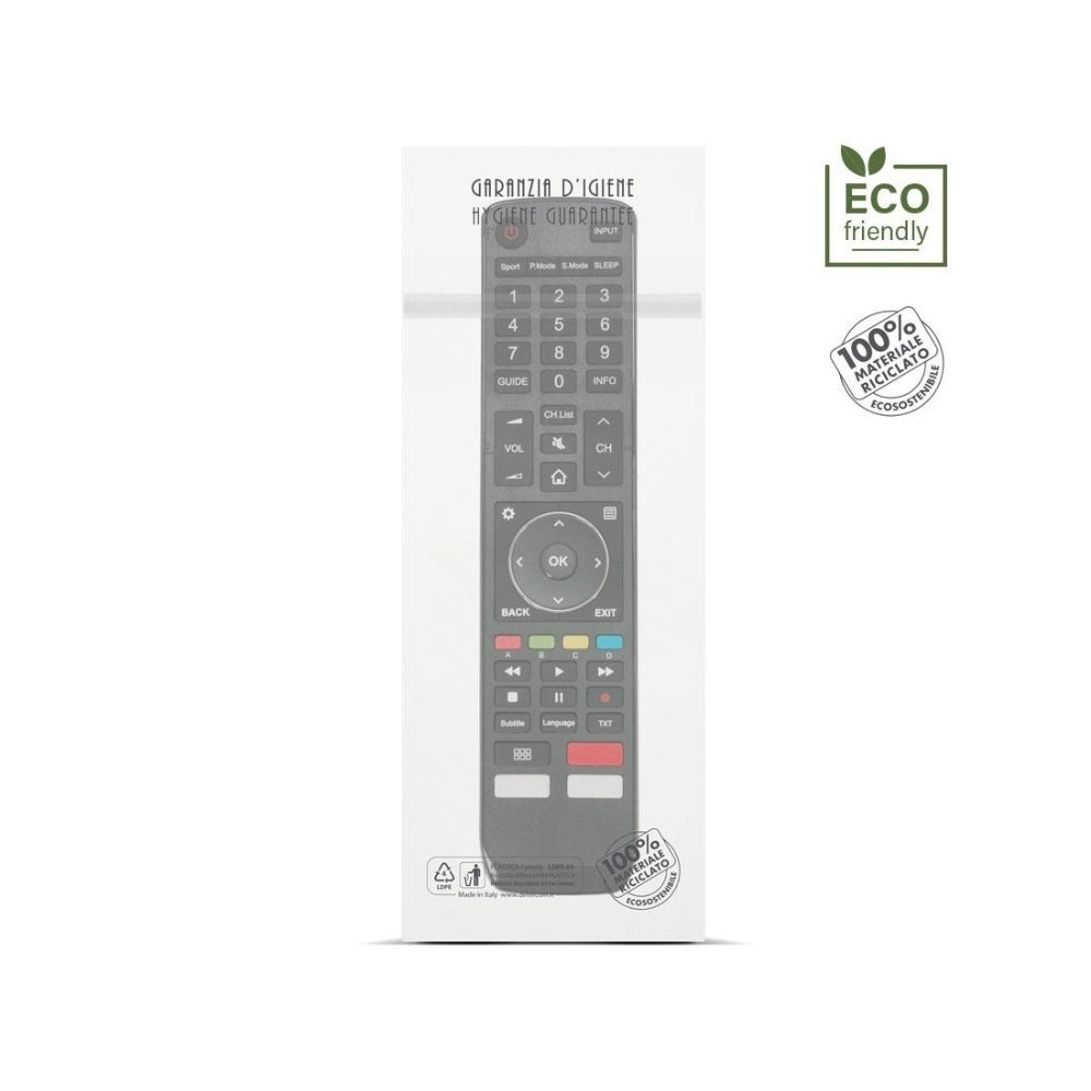 Sacchetto telecomando eco-freindly neutro confezione da 250 pezzi