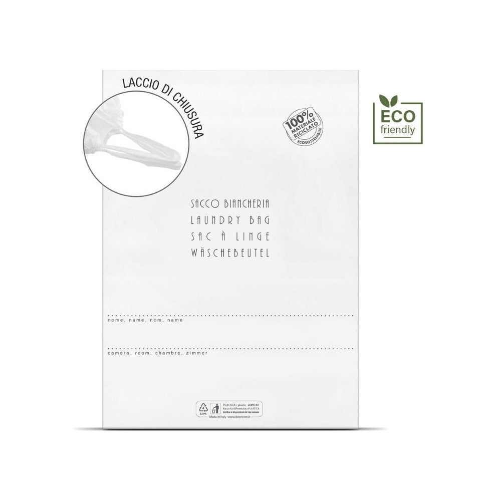 Sacco biancheria neutro per Hotel e B&B confezione da 250 pezzi
