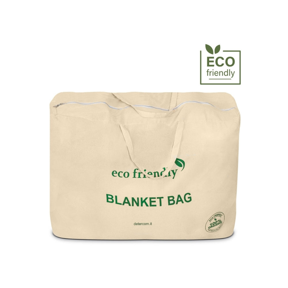 Borsa in cotone per coperte Hotel e B&B lavabile e riutilizzabile