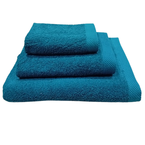 Set Bagno Asciugamani Colorati 3 Pezzi Koet Vari Colori – Spugna Tinta Unita 500 g/m²