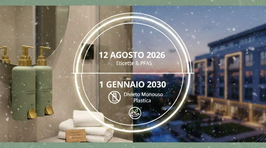 Monouso e Hotellerie: Facciamo Chiarezza sulla Nuova Normativa 2026