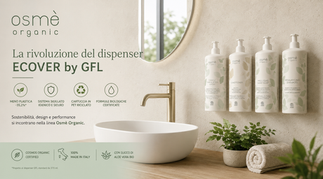 Ecover by GFL: la nuova generazione di dispenser che cambia il modo di vivere la cosmetica in hotel