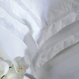 Caleffi Completo Lenzuola Matrimoniale in Raso di cotone Treccia Dreaming