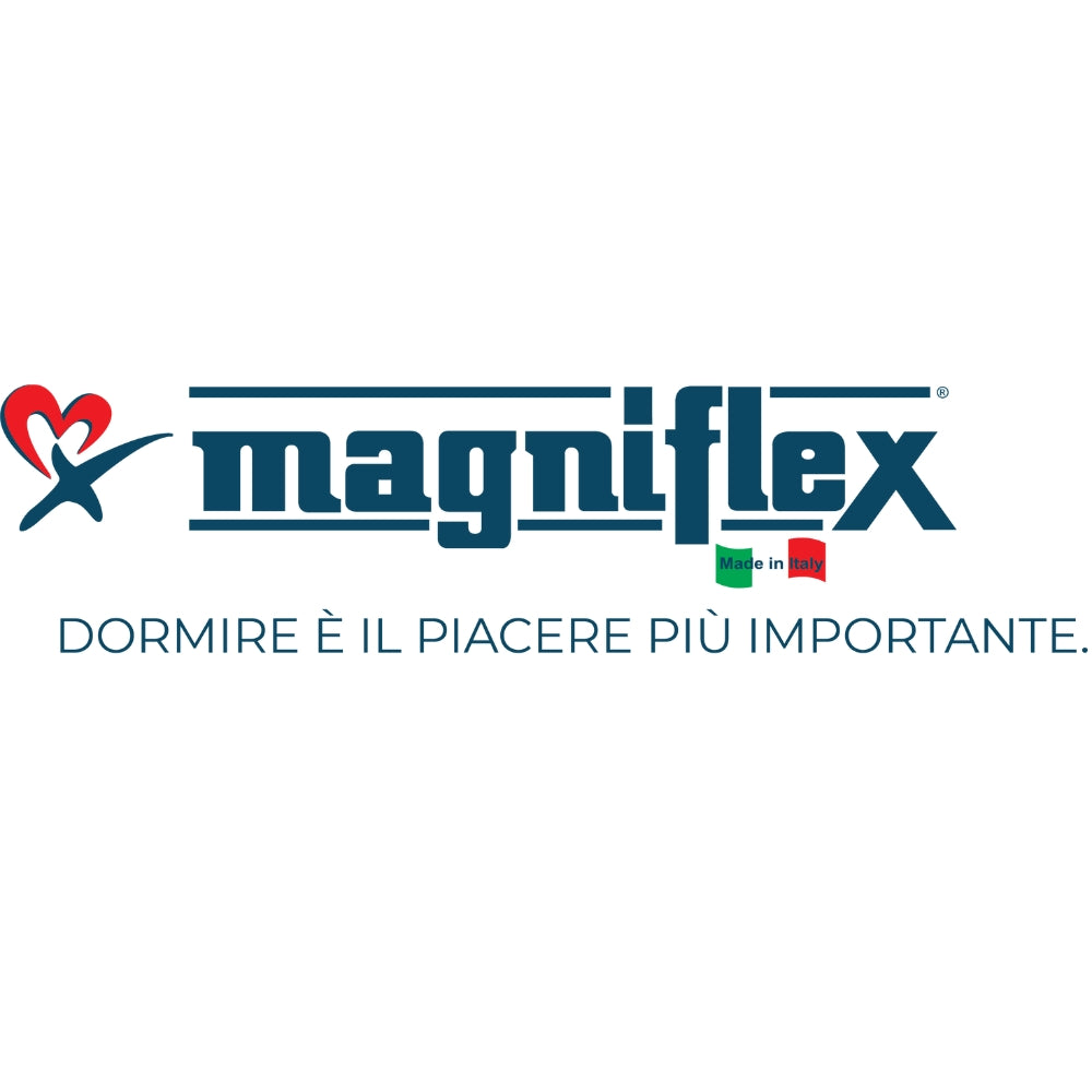 Magniflex Materasso Volterra ignifugo con Molle Bonnell + MagniFoam Made in Italy (H 23 o 25 cm)