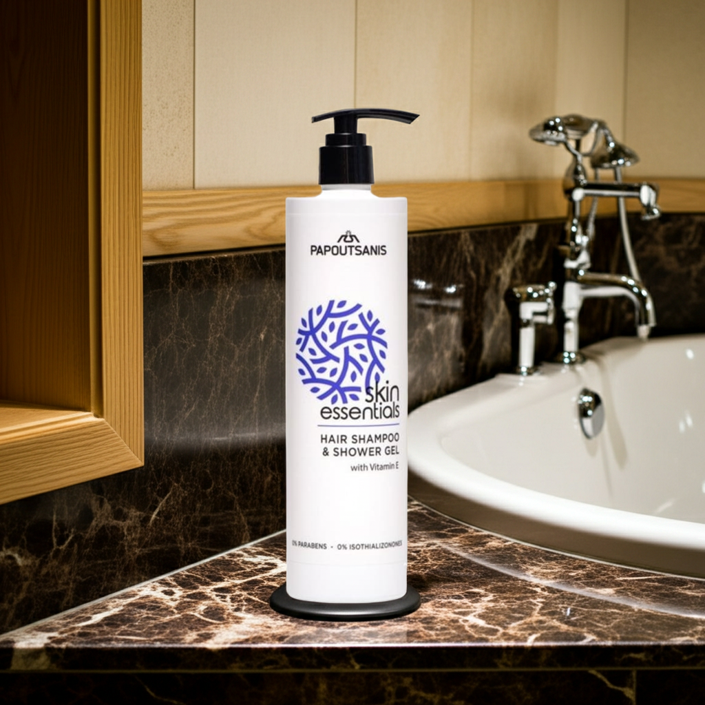 Dispenser Hotel Shampoo e Shower Gel Skin Essentials ricaricabile 440 ml