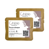 Doccia Shampoo Hotel con Vitamina C in bustina monodose ecologica da 15 ml - 300 pezzi - Made in Italy