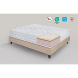 Magniflex Materasso Siena ignifugo MagniFoam + Memoform Anatomico Made in Italy (H 23 o 25 cm)