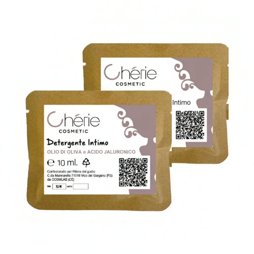 Detergente Intimo Hotel in bustina monodose ecosostenibile da 10 ml - 300 pezzi - Made in Italy