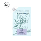 Maxi Ricarica Sapone Mani Le Jardin Med 6 x 1100 ml