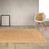 Tappeto Stuoia in Juta 160 x 230 cm