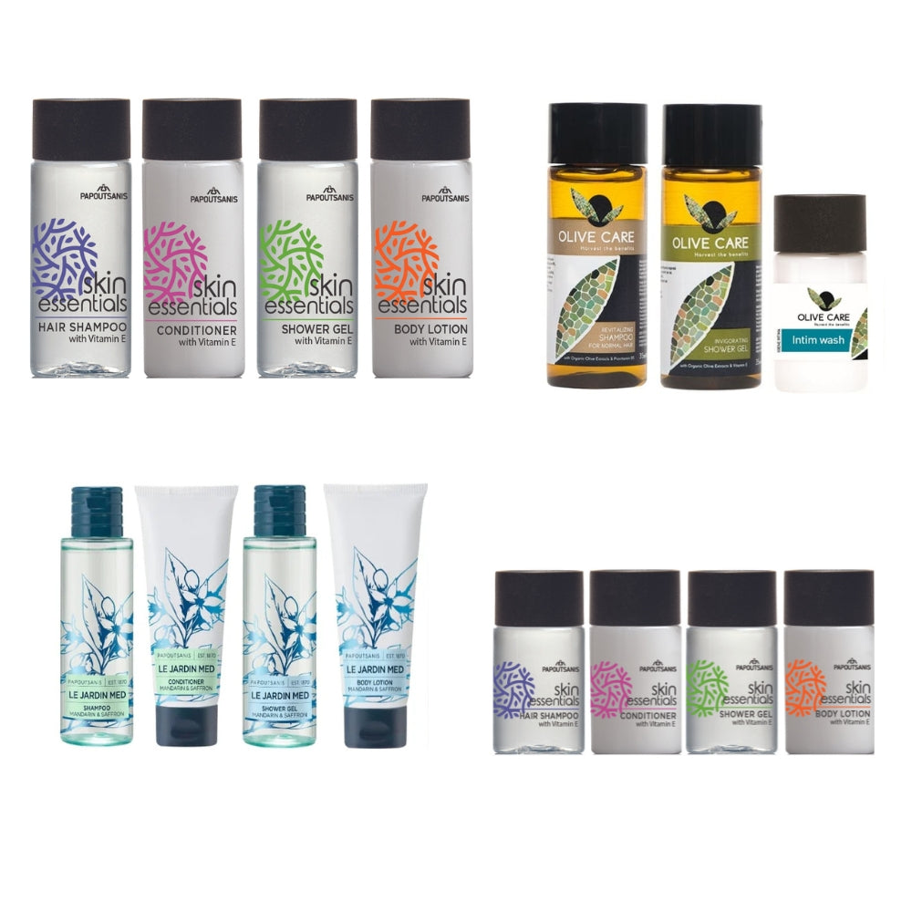 Kit campionatura Linea Cortesia Flaconi monodose - 15 pezzi