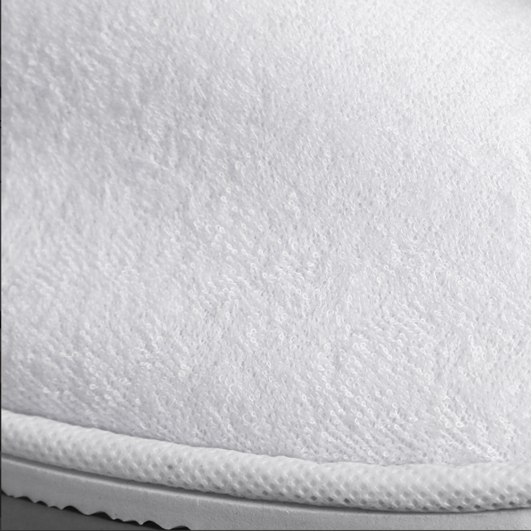 Ciabatte Hotel Premium con suola Impermeabile e Antiscivolo per Spa e Wellness, confezionate in elegante bustina eco-friendly