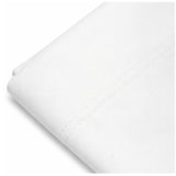 Completo Lenzuola Matrimoniale in percalle di cotone 200 TC Bianco Luxory Hotellerie - Made in Italy