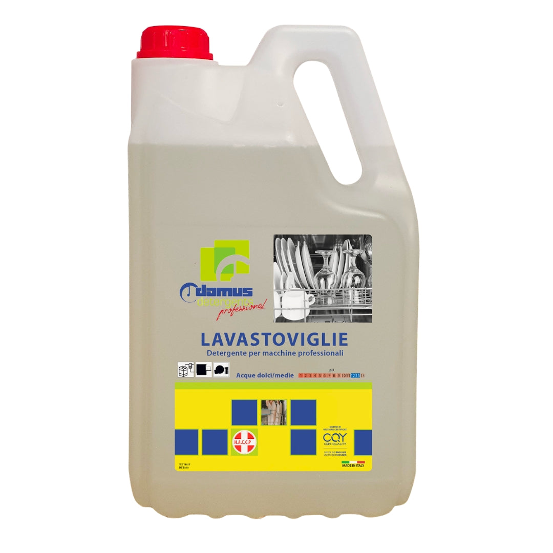 Domus Detergente Lavastoviglie per macchine professionali 5 Litri