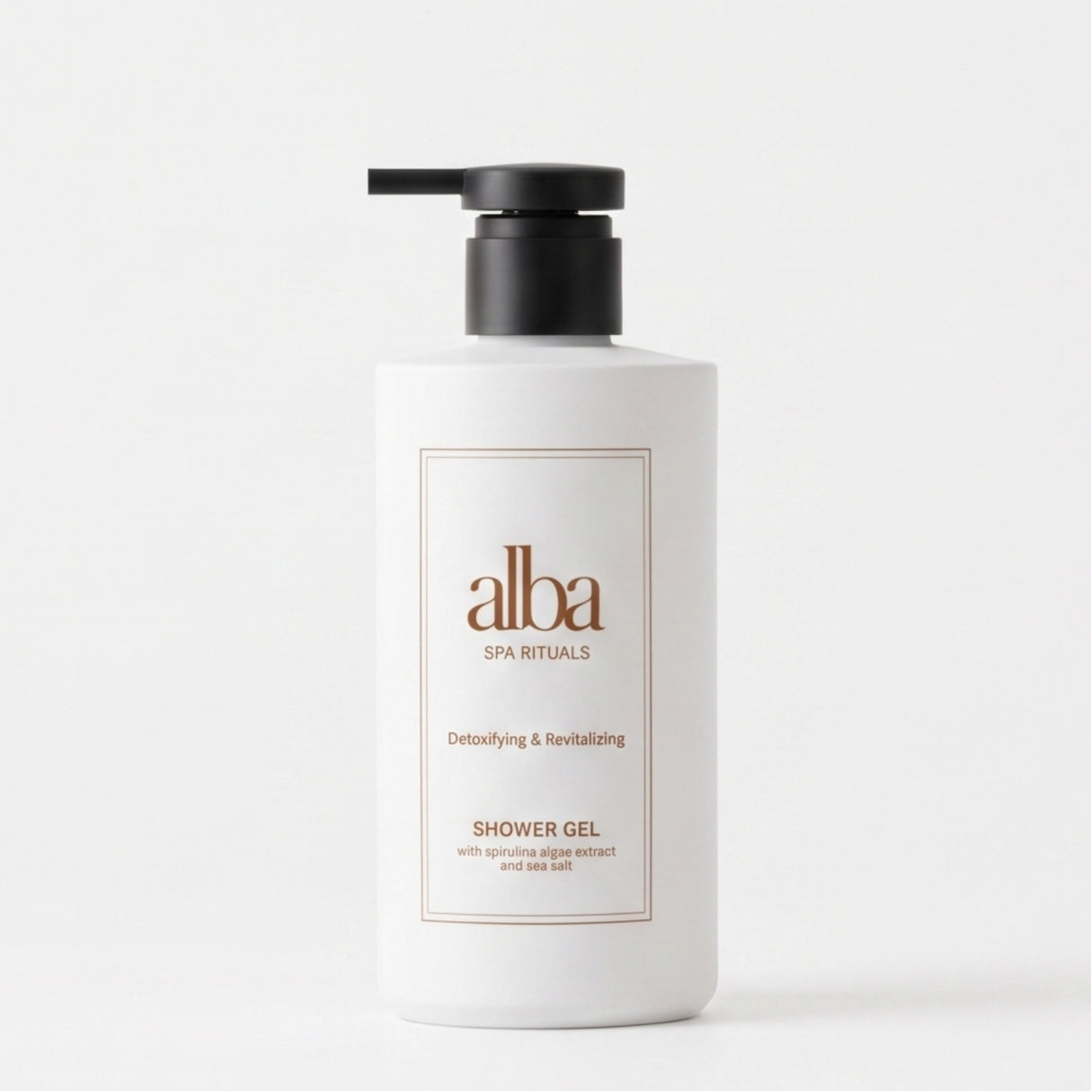 Dispenser monouso Shower Gel Eco-Premium Alba Spa Rituals 450 ml - Hotel, B&B e Luxury Rooms