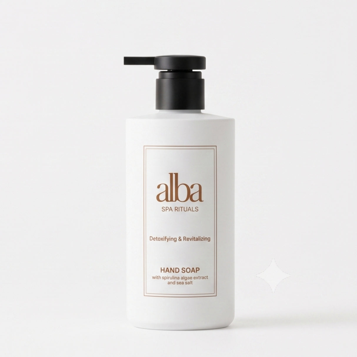 Dispenser monouso Sapone Mani Eco-Premium Alba Spa Rituals 450 ml - Hotel, B&B e Luxury Rooms