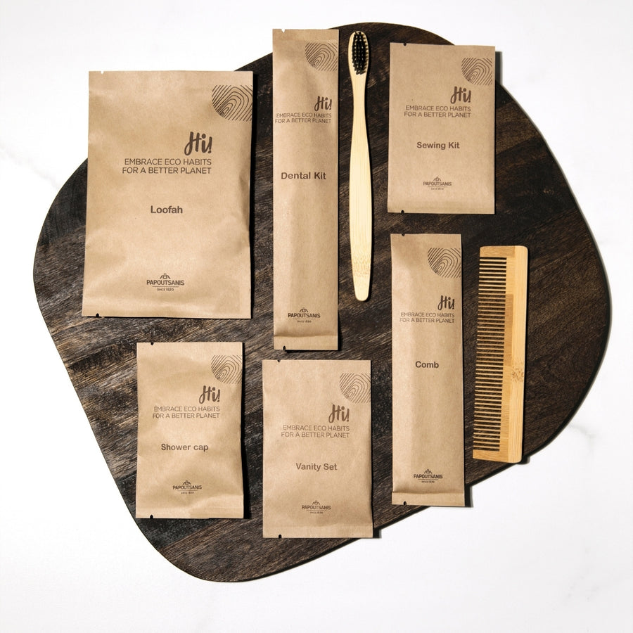 Accessori di cortesia plastic-free per Hotel e B&B