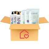 Kit Dispenser Hotel Shampoo, Bagnoschiuma, Sapone Mani + Ricariche 1,1L - Linea Cortesia Le Jardin Med