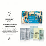 Kit di Benvenuto Bagno - Set Cortesia Completo per B&B e Case Vacanza Made in Italy