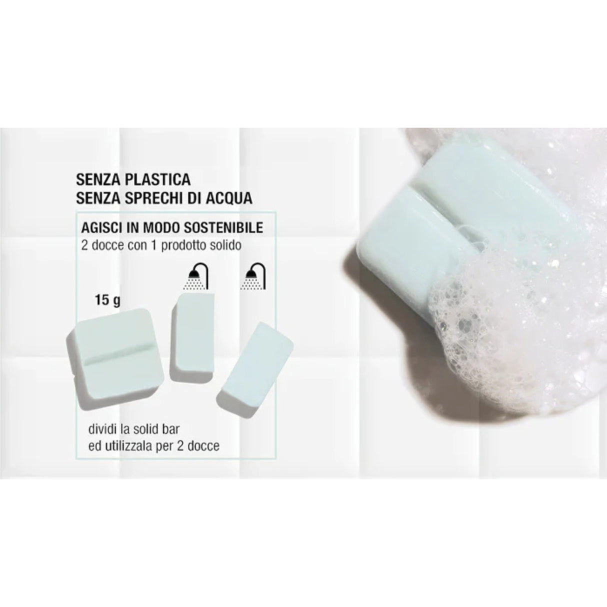 Detergente Intimo Solido 15 g in astuccio 330 pezzi