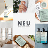 Dispenser Neu 3 in 1  Gel Mani, Corpo & Capelli Formato Maxi (600 ml) - Made in Italy
