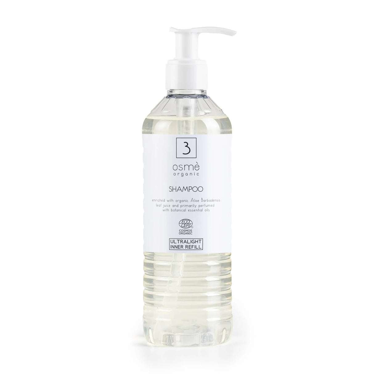 Osmè Cartuccia Dispenser Shampoo riequilibrante per Ecover (370 ml) - Certificato Cosmos Organic Made in Italy