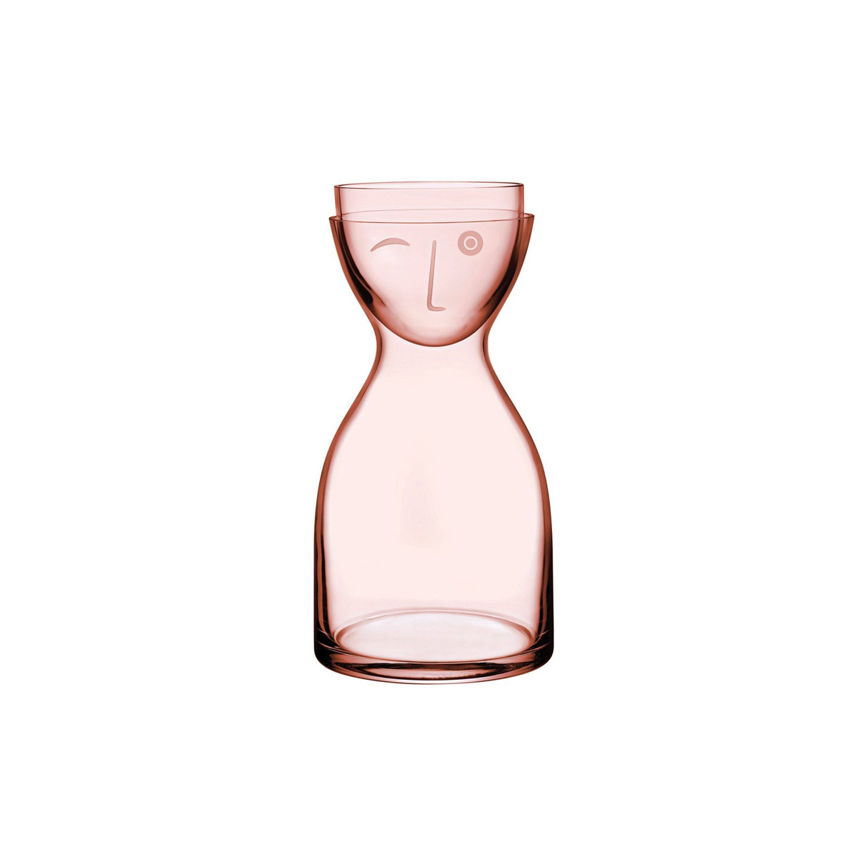 Mr. & Mrs. Night Water Set Short Dusty Rose